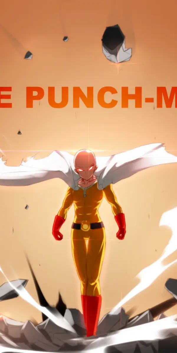 One punch man wallpaper 4k